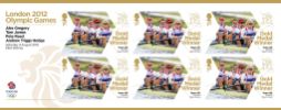 Rowing - Men's Four: Olympic Gold Medal 9: Miniature Sheet Rowing - Men's Four: Olympic Gold Medal 9: Miniature Sheet
