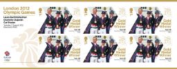 Equestrian - Team Dressage: Olympic Gold Medal 20: Miniature Sheet Equestrian - Team Dressage: Olympic Gold Medal 20: Miniature Sheet
