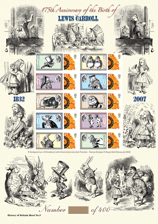 175th Anniversary: Birth of Lewis Carroll 175th Anniversary: Birth of Lewis Carroll