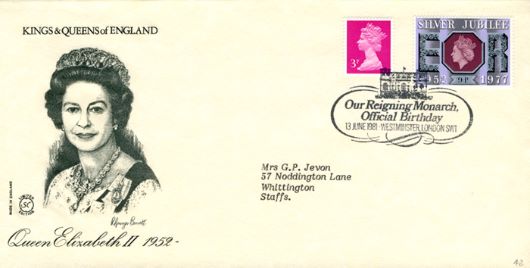 Queen Elizabeth II, 1952- | First Day Cover / BFDC