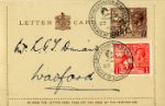 Wembley Exhibition 1924
Letter Card plus Stamp