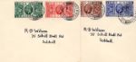 King George V Silver Jubilee
Plain pair of covers