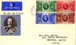 King George V Silver Jubilee
Airmail Cover to California