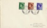 KEVIII: 1/2d, 1 1/2d, 2 1/2d
King Edward Postmark