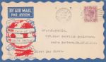 KGVI: 6d Purple
By Air Mail - The Globe