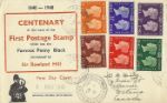 Postage Stamp Centenary
Postman with mailbag