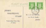 Jersey 1/2d (Arms)
Post Card