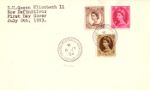 Wildings: 5d, 8d, 1s
Plain covers with cds postmarks