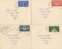 Elizabeth II Coronation
Set of four - Coronation Day postmark