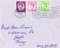 Wildings: 3d, 6d, 7d
Plain covers with wavy line postmarks