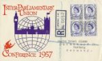 Parliament 1957
No time in postmark