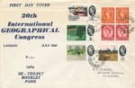 Geographical Congress
With 2 shilling stamp book pane