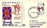 'England Winners'
Footballers and Union Flag