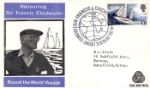 Sir Francis Chichester, The first living non-royal to feature on a GPO stamp
Autographed By: Sir Francis Chichester (Single handed voyage around the world)