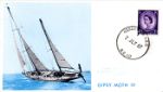 Gipsy Moth IV
Postcard marking his return to Greenwich