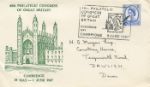 49th Philatelic Congress
Cambridge