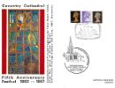 Machins: 4d, 1s, 1s 9d
Coventry Cathedral plus cachet