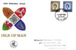 Isle of Man 4d Brown & 5d Blue
Coats of Arms