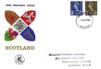 Scotland 4d Brown & 5d Blue
Coats of Arms