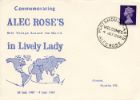 Lively Lady, Autographed Postcard
Autographed By: Sir Alec Rose (Round the World Yatchsman)