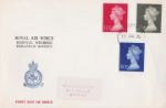 Machins: 10p, 20p, 50p
RAF Wegberg
Producer: Forces
Series: RAF Wegberg Philatelic Society