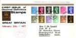 Machins: Decimal Values
First Issue of Low Value Decimal stamps