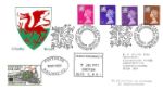 Wales 2 1/2p, 3p, 5p, 7 1/2p
Welsh Dragon