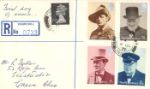 Winston Churchill
Churchill cds on plain envelope