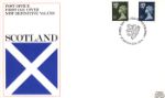 Scotland 4 1/2p Dark Blue
Flag of St. Andrew