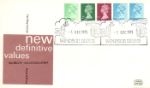 Machins: 10p Se-tenant Stamp Coil
New Definitives