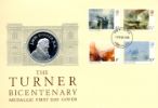 J M W Turner
Medallic First Day Cover