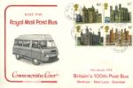 Historic Buildings: Stamps
Royal Mail Post Bus