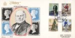 Rowland Hill: Stamps
1d Black and 2d Blue