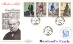 Rowland Hill: Stamps
CDS & FDI  postmarks