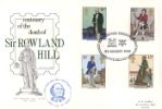 Rowland Hill: Stamps
Statue of Rowland Hill