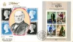 Rowland Hill: Miniature Sheet
Rowland Hill & Penny Black
Producer: Abbey