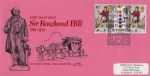 Rowland Hill: Stamps
Rowland Hill and Mailcoach