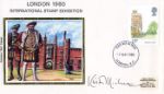 London Landmarks, Hampton Court Palace
Autographed By: Keith Michell (Starred as Henry VIII in TV series)