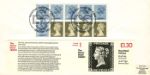 Counter: New Design: £1.30 Postal Hist 1 (Penny Black)
The Penny Black