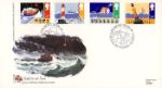 Safety at Sea, RNLI Official Cover
Autographed By: Clive Abbott (Stamp Designer)