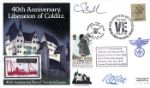 1985Colditz
These superb 40th Anniversary of the Liberation of Colditz covers were produced in 1985 - Each cover has the same printed design of Colditz Castle printed on the left hand side. However all covers are different in that they are signed by one or more different prisoners of war or military personnel. There are lots of different cachets and postage stamps, many with backstamps on the reverse. Each cover is different. Offered for a short period only for just £10 - Normal price is £50, so you save £40. ONLY ONE COVER PER ORDER.


Bfdc.OfferCodeModel