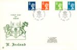 Northern Ireland 14p, 19p, 23p, 32p
Coat of Arms