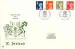 Northern Ireland 17p, 22p, 26p, 37p
Coat of Arms