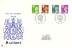 Scotland 18p, 24p, 28p, 39p
Coat of Arms