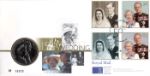 Golden Wedding
£5 Coin Cover
Producer: Royal Mint
Series: Royal Mint/Royal Mail joint issue (13)