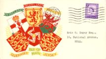 18.08.1958
Isle of Man 3d Lilac
Coats of Arms