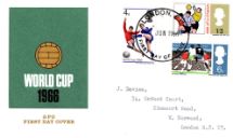 01.06.1966
World Cup Football
GPO cover
Royal Mail/Post Office