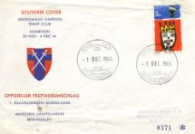 01.12.1966
Christmas 1966
Rheindahlen Stamp Club
Forces, RAF Rheindhlen No.0