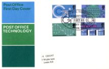 01.10.1969
Post Office Technology
Post Office FDC
Royal Mail/Post Office