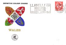 26.02.1969
Wales 4d Red
Coats of Arms
Wessex